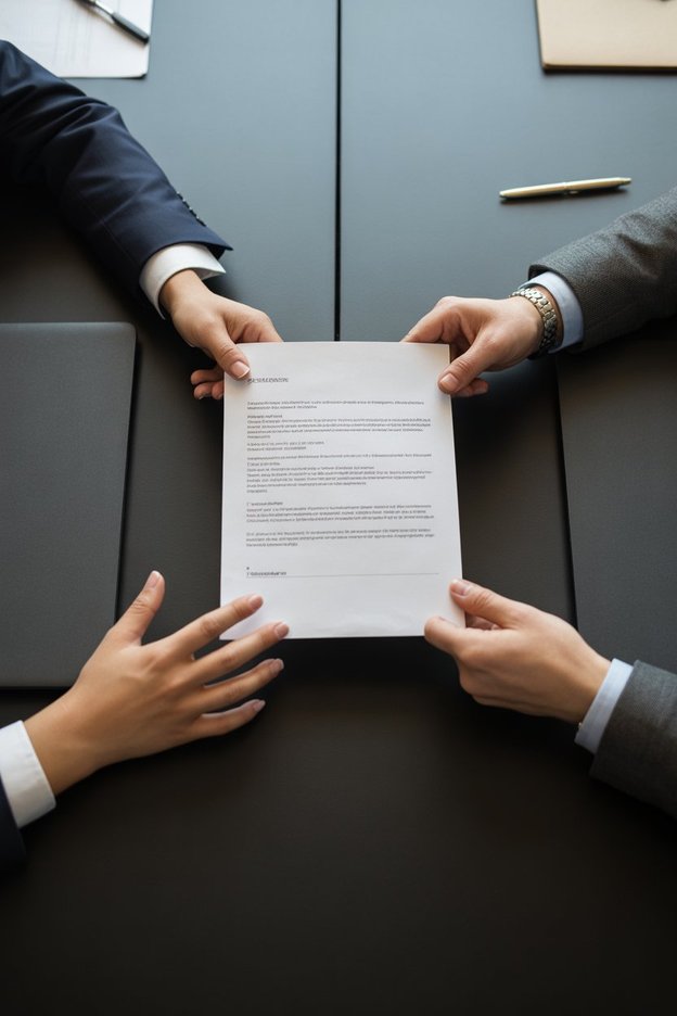 Commercial engagement contract signing